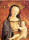 Madonna with Child Paintings - Madonna and Child by Domenico Veneziano